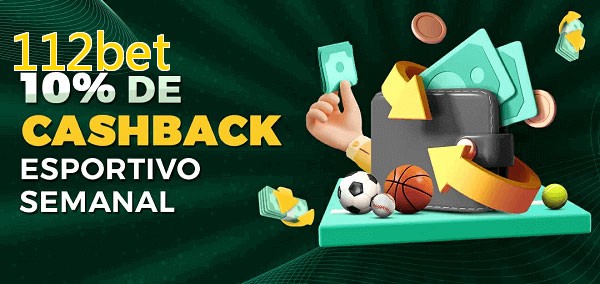 10% de bônus de cashback na 112bet